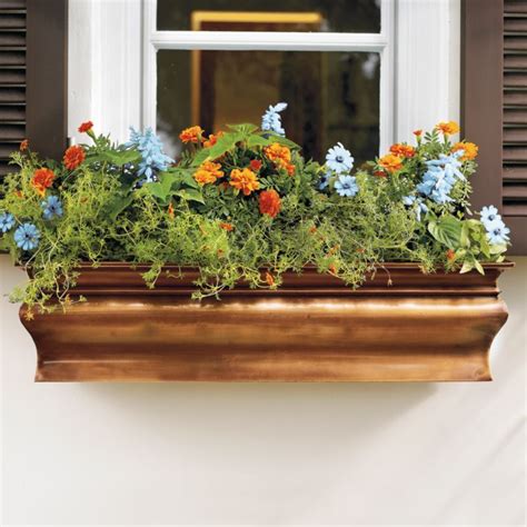 Copper Window Boxes 